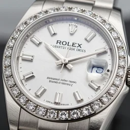 rolex watch close up 5 0 carat diamonds