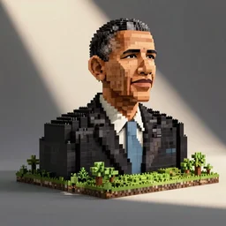 barack obama built in minecraft