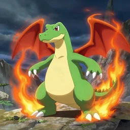 crocodile fire type pokemon