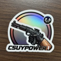 csgo sticker, team ibuypower, katowice 2 0 1 4 competition sticker, holo sticker, inspect in inventory image, highly detailed digital art, neon colors, highly saturated, made by valve corporation, detailed letters,