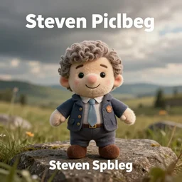 “a cute plushie of Steven Spielberg”