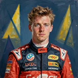 christian horner portrait, style by kandinsky, portrait