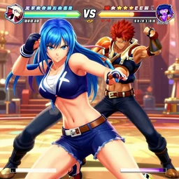 akihabara in a fighting game