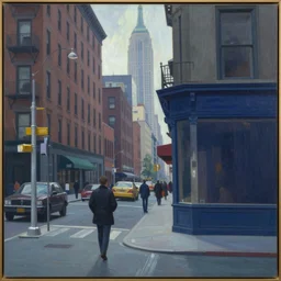new york city life by edward hopper