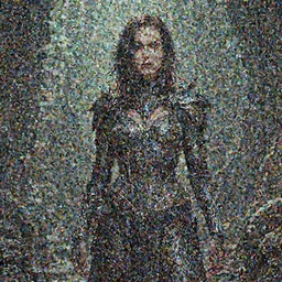 photo of Milla Jovovich as a Borg by Simon Bisley, in the style of HR Giger, highly detailed, 8k, medium shot, f8