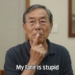 my father is stupid