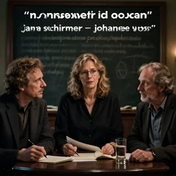 unanswered questions of an esoteric scholar, jana schirmer, johannes voss, 8 k resolution, dramatic lighting, cinematic, detailed