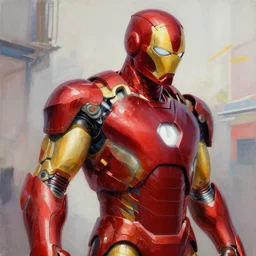greg manchess portrait painting of partially armored iron spiderman as overwatch character, medium shot, asymmetrical, profile picture, organic painting, sunny day, matte painting, bold shapes, hard edges, street art, trending on artstation, by huang guangjian, gil elvgren, ruan jia, greg rutkowski, gaston bussiere