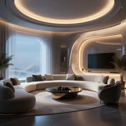 futuristic room, crisp, artstation, luxury, beautiful, dim painterly lighting volumetric, 3 d concept art