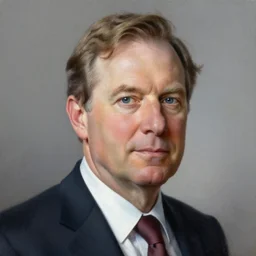 portrait painting of politician david coburn by greg rutowski, 4 k, realistic, masterpiece