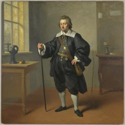 a painting in the style of hubert robert and in the style of liam wong.