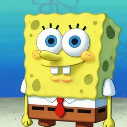 a spongebob close-up,digital art,ultra realistic,ultra detailed,art by greg rutkowski,detailed face
