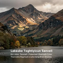 lakeside mountains, by sir john tenniel