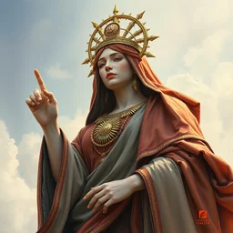 goddess of peace. highly detailed, digital painting, watercolor, soviet realism, engraving, artstation, concept art, smooth, sharp focus, global light, grunge, illustration, unreal engine 5, 8 k, art by bilibin and kuvshinov and malevich and mucha