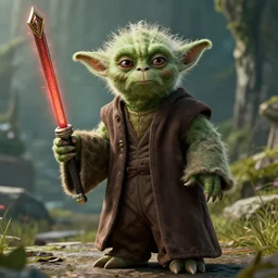 Jedi Master Yoda in Skyrim, 4k HDR