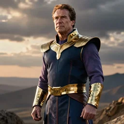 Arnold Schwarzenegger as Thanos in MCU