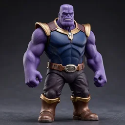 thanos, an anime nendoroid of thanos, figurine, detailed product photo