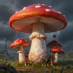 ❤🔥🍄🌪, trending on art station, highly realistic surrealist art