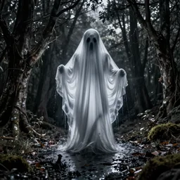 wet plate photography demon ghost, scp, beksinski, barlowe