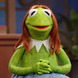 emma stone playing kermit the frog