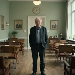an internal environment designed for the director Roy Andersson movie