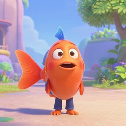 world exclusive: the first screenshot of the new Pixar movie: 'The Flying Fish' (2023)
