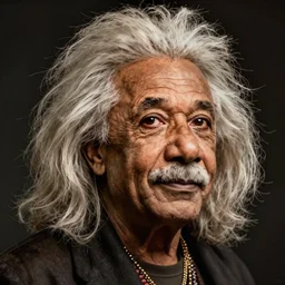 jamaican einstein portrait