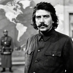 stalin conquers world. in the style of ben fiquet