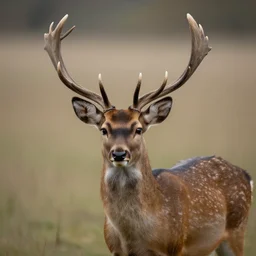 a deer with [ glowing eyes!!! ]