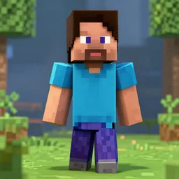 Keanu Reeves plays Minecraft