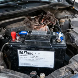 the car battery is a maniac