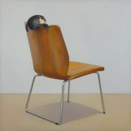 A painting by Arne Jacobsen of Barack Obama