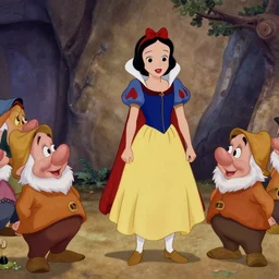 a film still from snow white and the seven dwarfs ( 1 9 3 7 )