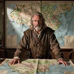 paul joseph watson in front of a map of tamriel
