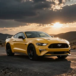 ford mustang from hell octane render