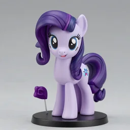 a nendoroid of human rarity from mlp, rarity mlp as a nendoroid figure