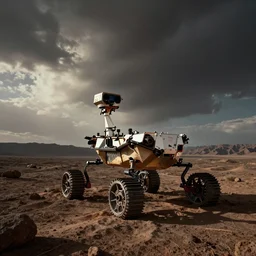 mysterious creature mars rover camera footage