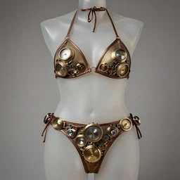 modular steampunk bikini mechanism