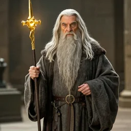 Mr. Bean as Gandalf