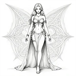 symmetry concpet art, full shot, traditional ink, sketch, of olivia wilde as poison ivy, line sketch, intricate, elegant, highly detailed, monochrome, digital painting, artstation, concept art, sharp focus, illustration, art by borderlands 3 and peter polach