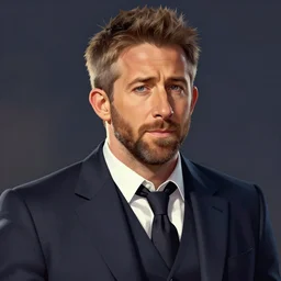 hearts of iron 4 portrait of ryan reynolds, trending on artstation, character portrait, ylva ljungqvist, paradox interactive