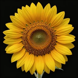 perfectly detailed sunflowers, symmetrical, intricate, highly detailed, digital painting, smooth, sharp focus, illustration