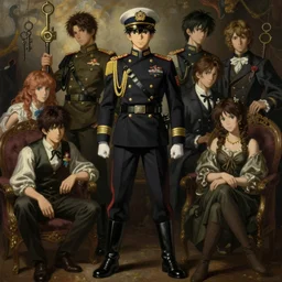 baroque oil painting anime key visual full body portrait character concept, young asian usa navy commander, grimdark fantasy, trending pixiv fanbox, rule of thirds golden ratio, by greg rutkowski abigail larson makoto shinkai takashi takeuchi studio ghibli jamie wyeth