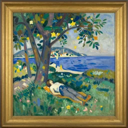an artwork by louis anquetin