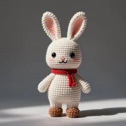 a crochet bunny
