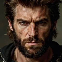 colin farrell as berserker wolverine, detailed face, heavily detailed, art by anders zorn, wonderful masterpiece by greg rutkowski, beautiful cinematic light, american romanticism thomas lawrence, greg rutkowski