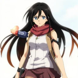 mikasa ackerman trending on artstation