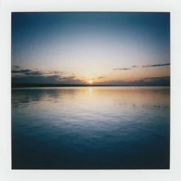 polaroid of a beautiful circle in dream, collage, reflection, double exposure,  gradient, chromatic aberration, fog, cinematographic