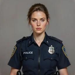 edelgard, perfectly - centered - portrait of a beautiful female police character from netflix series, intricate, highly detailed, digital painting, loose brush strokes, artstation, concept art, smooth, sharp focus, illustration, realism, oil painting, unreal engine 5, 8 k, art by peter mohrbacher and and sam spratt