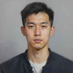 a realistic painting of an op